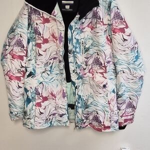 Roxy Women's Colorful Floral Ski Snowboard Jacket